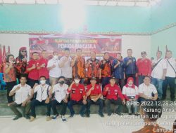 DPD KAMPUD Lampung Selatan Hadiri Pelantikan 5 PAC Pemuda Pancasila
