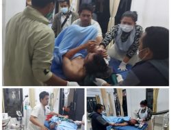 Reaksi Cepat Polisi Amankan Pria Membawa Sajam Yang Membuat Onar di Parapat.