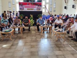 POLRES SIMALUNGUN AKSELERASI VAKSINASI BOOSTER SE INDONESIA SECARA VIRTUAL BERSAMA KAPOLRI.