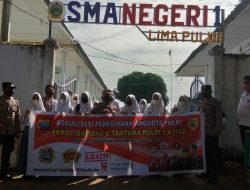 Polres Batu Bara Laksanakan Sosialisasi Penerimaan Anggota Polri Tahun 2022.