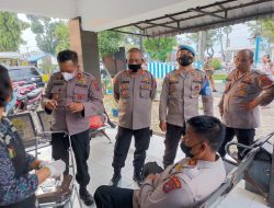 KAPOLRES SIMALUNGUN TERAPKAN POLA KINERJA TERINTEGRITAS DALAM RAKOR SATGAS COVID 19.