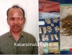 Satres Narkoba Polres Batu Bara Berhasil Amankan Seorang Nelayan Penjual Ganja Di Medang Deras.