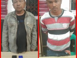 SATRES NARKOBA POLRES SIMALUNGUN RINGKUS DUA ORANG PEMILIK NARKOBA DI NAGORI PURBA TUA.