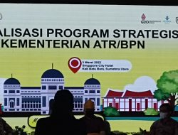 Ketua Komisi II DPR-RI Hadiri Sosialisasi Program Strategis Kementerian ATR/BPN di Kabupaten Batu Bara.