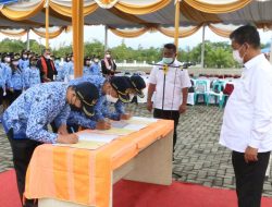 441 orang CPNS di Lingkungan Pemkab Simalungun terima SK Pengangkatan PNS.