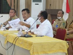 Pimpin Rakor Pemerintahan Bupati Simalungun : Layani Masyarakat dengan baik.