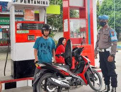 Polres Batu Bara Lakukan Monitoring Stok BBM di SPBU.