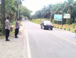 Berikan Rasa Aman Bagi Masyarakat Polsek Lima Puluh Rutin Laksanakan Patroli.