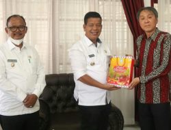 Bupati Simalungun Menerima Kunjungan Kehormatan Kolsul Jepang.