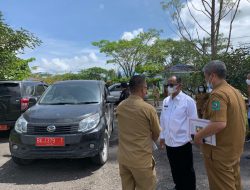 Dalam Rangka Tertib Administrasi Asset, Pemkab Simalungun Adakan Apel Kenderaan Dinas.