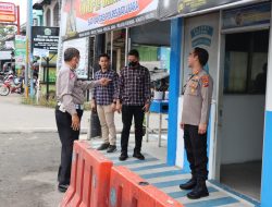 Jelang Idul Fitri Kapolres Batu Bara Cek Kesiapan Pos Pam.