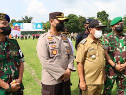 POLRES SIMALUNGUN APEL GELAR PASUKAN OPERASI KETUPAT TOBA 2022.