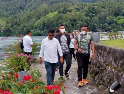 Bupati Simalungun Pantau Situasi Destinasi Pariwisata di kota Wisata Parapat.