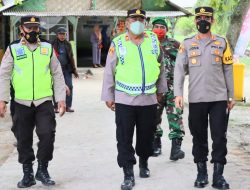 Kapolres Batu Bara Cek Pos Pam Objek Wisata Pantai Jono.