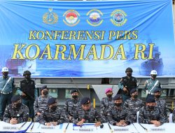 TNI Angkatan Laut Tangkap Kapal Asing Pengangkut RBD Palm Olein.