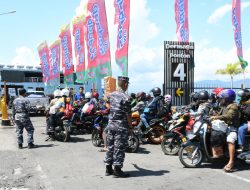 Antisipasi Arus Balik Pemudik, TNI AL Bantu Pengamanan Pelabuhan Ketapang