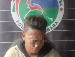 Satnarkoba Polres Batu Bara Ringkus Seorang Pria di Gubuk Terkait Kepemilikan Sabu.