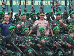 Kapolres Batu Bara Hadiri Upacara penutupan Latihan Yudhawastu Pramuka TNI-AD.