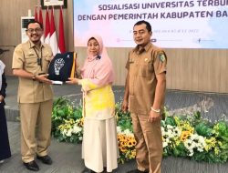 Kadisdik Batu Bara Sambut Tim Sosialisasi Program Universitas Terbuka Medan