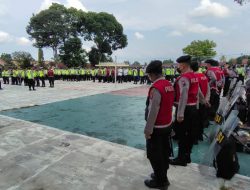 POLRES SIMALUNGUN GELAR APEL PASUKAN DALAM RANGKA PERSIAPAN PENGAMANAN W20 DI WILAYAH KABUPATEN SIMALUNGUN