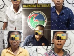 Polres Batu Bara Laksanakan KRYD GKN Amankan Tiga Wanita dan Dua Pria