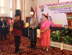 FORKOPIMDA SAMBUT KEHADIRAN AKBP RONAL DI MALAM PISAH SAMBUT DAN RAMAH TAMAH KAPOLRES SIMALUNGUN