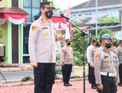 Kapolres Batu Bara Pimpin Apel Pagi Pinta Personil Tingkatkan Kinerja