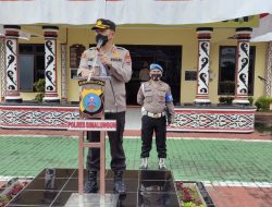 KAPOLRES SIMALUNGUN SAMPAIKAN UCAPAN TERIMA KASIH SAAT PIMPIN KORP RAPORT KENAIKAN PANGKAT PENGABDIAN DAN PELEPASAN PURNA BAKTI