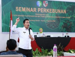 Hadiri Seminar Perkebunan, Bupati Simalungun : Pemerintah selalu mendukung para investor untuk ikut membangun Simalungun