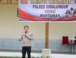 Kapolres Simalungun Temu Ramah Dengan Insan Pers