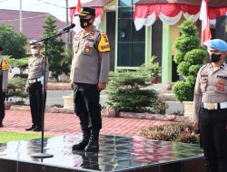 Kapolres Batu Bara Sampaikan Atensi Kapolri Berantas Segala Bentuk Perjudian