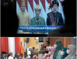 Pemkab Batu Bara Hadiri Rapat Peripurna Istimewa Mendengarkan Pidato Kenegaraan Presiden RI Secara Virtual