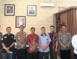 Kapolres Batu Bara Terima Audiensi Ketua KPU,24 Parpol Sudah Mendaftar