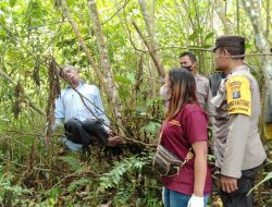 Polsek Sidamanik Resort Simalungun Olah TKP Warga Tewas Gantung Diri