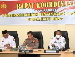 Polres Batu Bara Bersama Pemkab Laksanakan Rapat Koordinasi Antisipasi Dampak Kenaikan BBM
