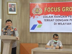 Kapolres Simalungun Gelar Kegiatan FGD Bersama Sejumlah Perwakilan Instansi Terkait Dan Pengusaha SPBU