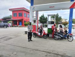 Antisipasi Gangguan Kamtibmas Jajaran Polres Simalungun Laksanakan Patroli Di SPBU