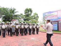 Polres Simalungun Rutin Latihan Dalmas Tingkatkan Kemamampuan Sat Samapta