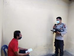 Personil Polres Simalungun Lakukan Pembinaan Rohani Kepada Para Tahanan