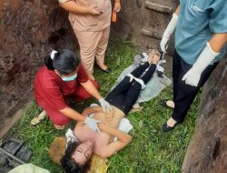 Polsek Dolok Panribuan Olah TKP Temuan Mayat di Dusun NDK Pasar Nagori Marihat