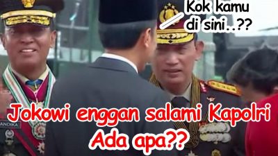 Jokowi Enggan Salami Kapolri, Alumni Lemhannas: Jangankan Rakyat, Presiden Saja Menilai Polri Buruk