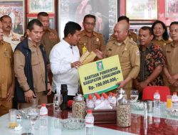 Pemkab Simalungun Berikan Bantuan Rp 170 juta Kepada Korban Gempa Bumi Taput