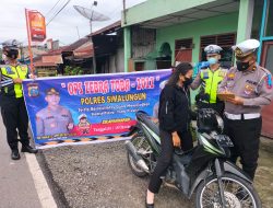 Pelaksanaan Operasi Zebra Satlantas Polres Simalungun Beri Edukasi Kepada Masyarakat