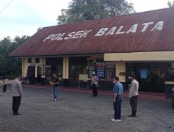 Mendapat Informasi Ada Perjudian Togel, Polsek Tiga Balata Langsung Gelar Razia