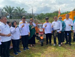 Kecamatan Bandar Masilam Dapat Kenderaan Roda 3 di Ajang Promosi Pasar Tani Kabupaten Simalungun Thn 2022