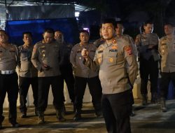 Kapolres Simalungun Pimpin Patroli Skala Besar di Wilayah Kecamatan Purba