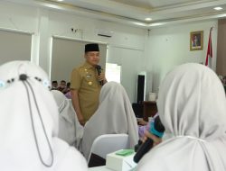 Bupati Zahir Lepas Kafilah untuk Festival Seni dan Qasidah Tingkat Provsu