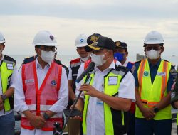 Menhub Tinjau Pengembangan Pelabuhan Kuala Tanjung, Bupati Zahir Pemkab Siap Bersinergi