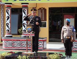 Kapolres Simalungun Jadi IRUP Peringatan Sumpah Pemuda Di Mako Polres Simalungun