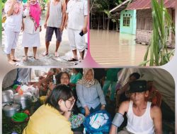 Dinkes Batu Bara Berikan Pelayanan Kesehatan Masyarakat Korban Banjir